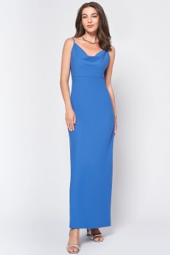 Платье-комбинация синее 1001 dress