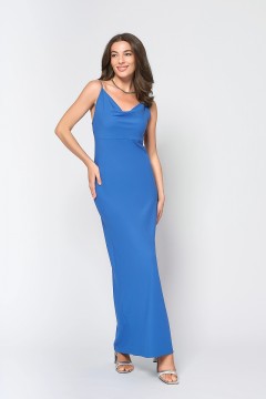 Платье-комбинация синее 1001 dress(фото2)