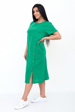 Платье домашнее зелёное 9376 Lika Dress(фото2)