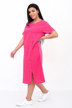Платье домашнее розовое 9378 Lika Dress(фото2)