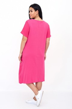 Платье домашнее розовое 9378 Lika Dress(фото3)