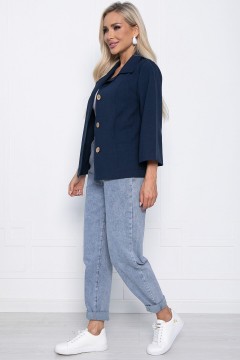 Жакет синий с карманами LT collection(фото2)
