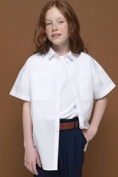 Блуза белого цвета для девочки GWCT7119 Pelican