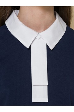 Блуза тёмно-синего цвета для девочки GFTP7161 Pelican(фото5)