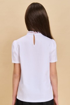 Блуза с коротким рукавом для девочки GFTS7191 Pelican(фото3)