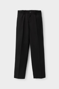 Брюки чёрного цвета для мальчика ТК 46142/черный брюки Crockid(фото5)