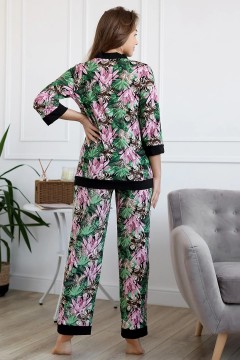 Женская трикотажная пижама 9756 48 размера Lika Dress(фото4)