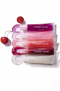 Блеск для губ Cherry Glam, тон «Спелая черешня» Faberlic(фото2)