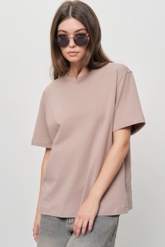 Футболка OVERSIZE бежевая