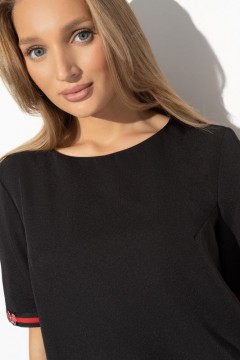 Платье чёрное с карманами Charutti(фото4)