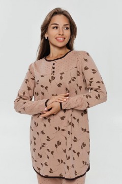 Костюм песочного цвета с брюками и кофтой Lovetex.store(фото4)