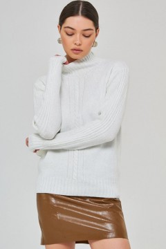 Свитер тёплый вязаный Happychoice