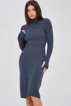 Платье вязаное с длинными рукавами Happychoice