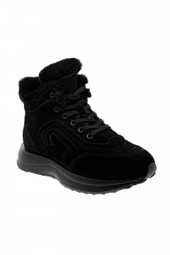 Ботинки зимние чёрного цвета Ситик