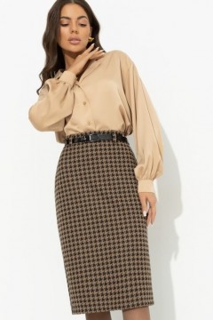 Юбка-карандаш трикотажная с ремешком Charutti