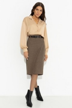 Юбка-карандаш трикотажная с ремешком Charutti(фото2)