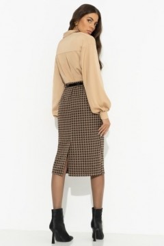 Юбка-карандаш трикотажная с ремешком Charutti(фото5)