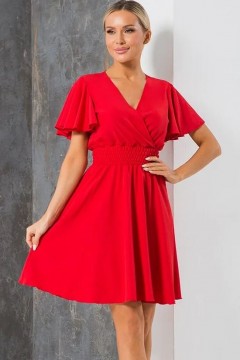 Платье короткое красное Ajour