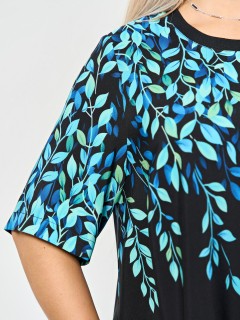 Платье чёрное с карманами Dora(фото5)