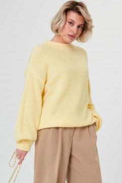 Джемпер светло-жёлтый с длинным рукавом Happychoice
