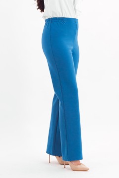 Брюки однотонные светло-синего цвета Braslava(фото3)