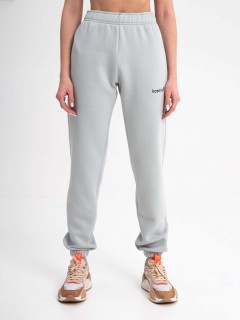 Брюки джоггеры с начёсом светло-серого цвета Kosmos(фото7)