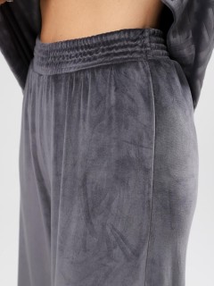 Костюм велюровый серый с брюками Iv-capriz(фото6)