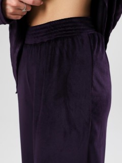 Костюм велюровый с брюками в цвете слива Iv-capriz(фото5)