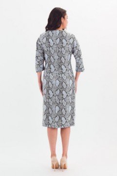 Платье миди с анималистичным принтом Braslava(фото5)