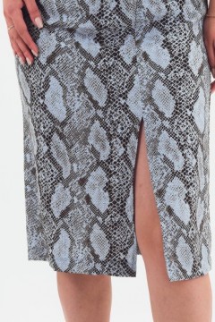 Платье миди с анималистичным принтом Braslava(фото4)