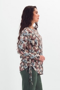 Туника трикотажная с принтом Braslava(фото4)