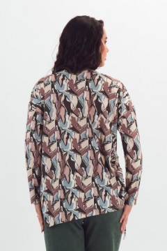 Туника трикотажная с принтом Braslava(фото6)