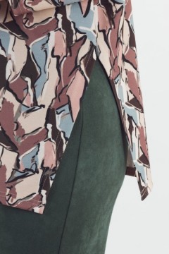 Туника трикотажная с принтом Braslava(фото3)