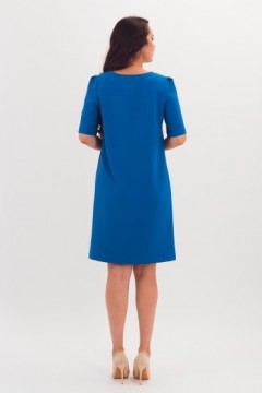 Платье короткое синего цвета Braslava(фото4)