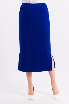 Юбка трикотажная ярко-синяя Braslava(фото3)