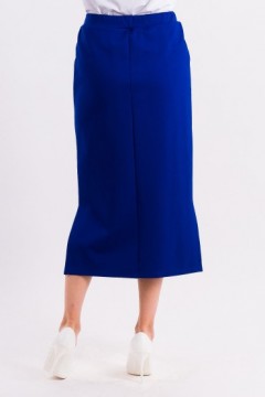 Юбка трикотажная ярко-синяя Braslava(фото6)