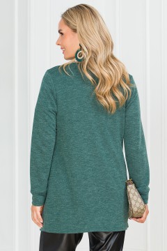 Кардиган тёмно-зелёный на пуговицах Lavira(фото4)