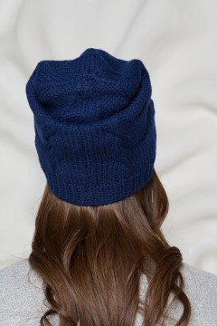 Шапка утеплённая в тёмно-синем цвете Bellovera(фото5)