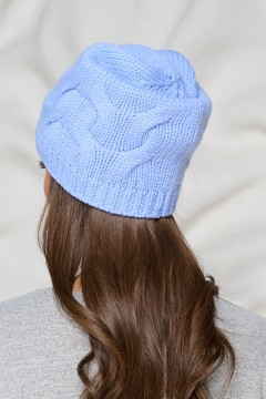 Шапка утеплённая в голубом цвете Bellovera(фото4)