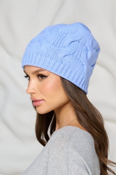 Шапка утеплённая в голубом цвете Bellovera(фото2)