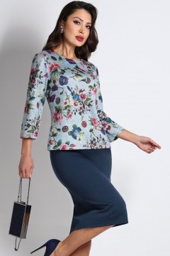 Костюм трикотажный с юбкой Ключевое событие, найт SelenaSonata