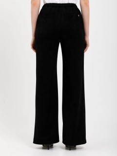 Брюки чёрные из искусственной замши Priz(фото9)