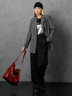 Футболка чёрная с принтом Priz(фото2)