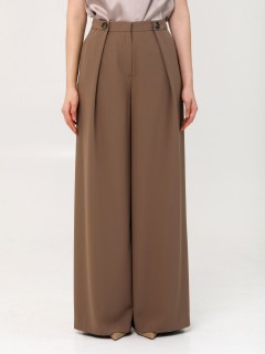 Брюки-палаццо серо-коричневые Priz(фото4)