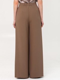 Брюки-палаццо серо-коричневые Priz(фото8)