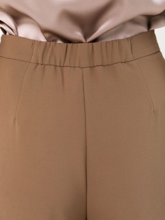 Брюки-палаццо серо-коричневые Priz(фото7)