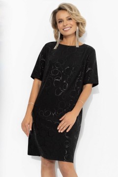 Платье чёрное с карманами Charutti