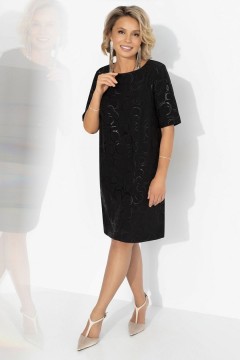 Платье чёрное с карманами Charutti(фото2)