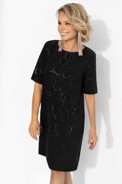 Платье чёрное с карманами Charutti(фото3)