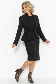 Костюм-двойка в чёрном цвете Charutti(фото2)